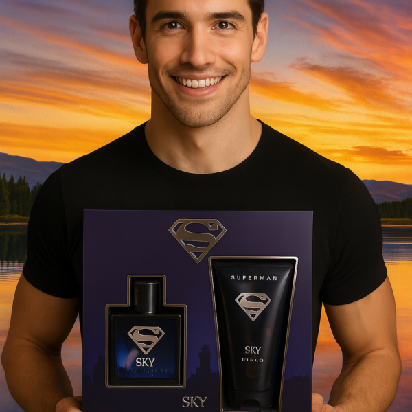 Set Superman SKY Eau de Toilette + Shampoo