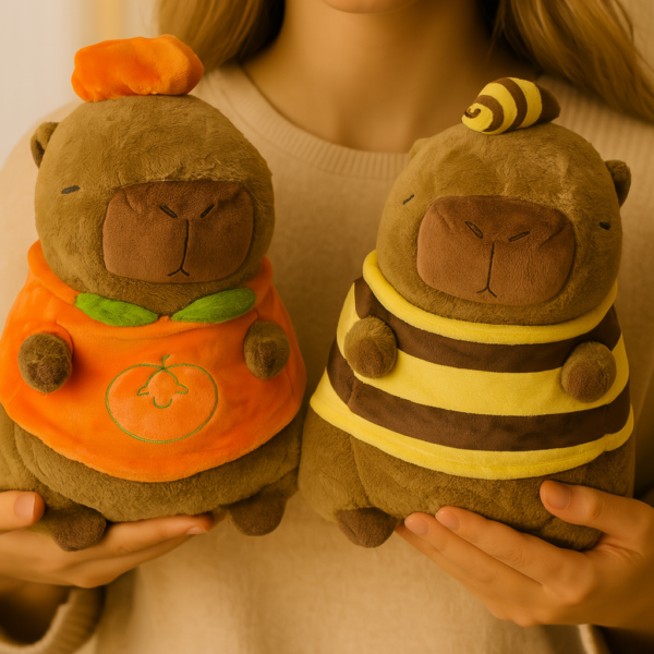 Peluches de Capibara disfrazados