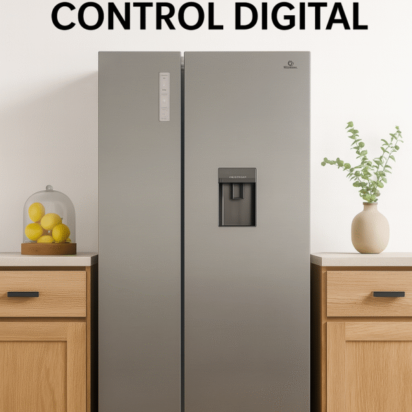🥶 REFRIGERADORA SIDE-BY-SIDE INDURAMA 504L INOX – Estilo, capacidad y tecnología en tu cocina