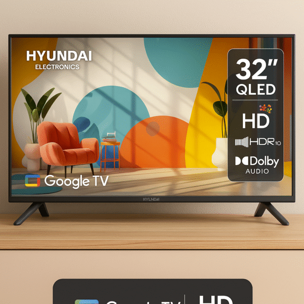 📺 SMART TV HYUNDAI 32" QLED – GOOGLE TV