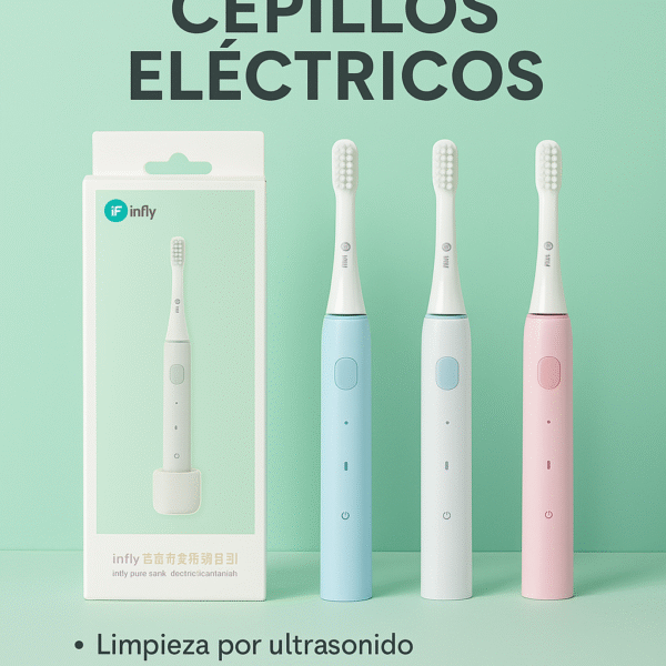 🦷 Cepillo Dental P60 Eléctrico InFly – Tecnología ultrasónica